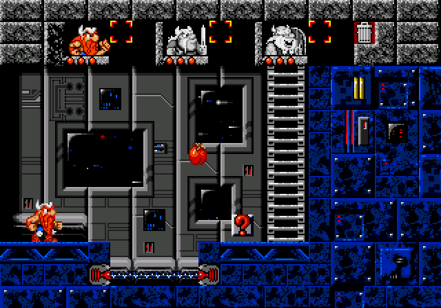 The Lost Vikings - Megadrive game screenshot (1993) by Interplay